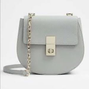 Express | pebble gray crossbody bag
